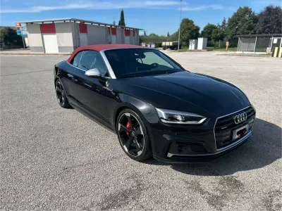 Usata Audi A5 Cabriolet S-Line 286 CV (210 kW) 2019 Nero Cabrio