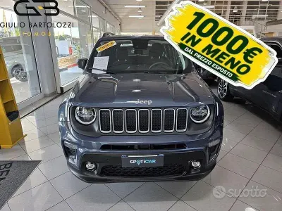 Usata Jeep Renegade Summit 131 CV (96 kW) 2025 Blu SUV