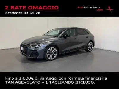 Usata Audi A3 S-Line 150 CV (110 kW) 2025 Grigio daytona perlato Berlina