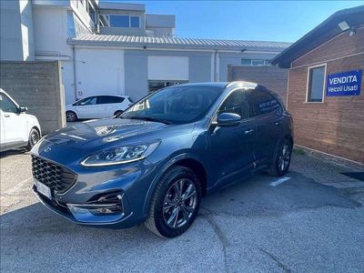 Usata Ford Kuga ST-Line X 224 CV (164 kW) 2022 Blu metallizzato SUV