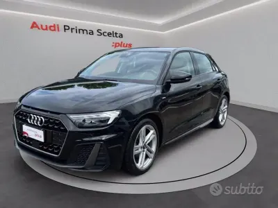 Usata Audi A1 Sportback S-Line 95 CV (69 kW) 2022 Nero Utilitaria