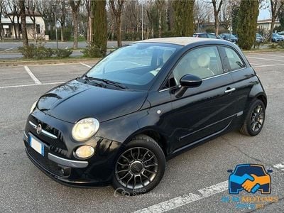 Usata Fiat 500C Lounge 69 CV (50 kW) 2011 Nero Cabrio