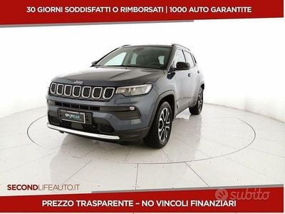 Usata Jeep Compass Limited 190 CV (139 kW) 2023 Blu SUV