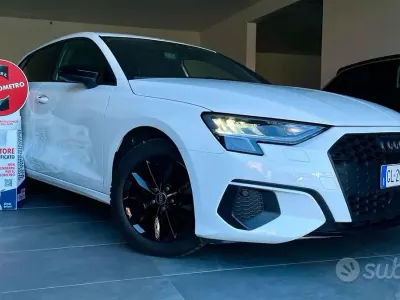 Usata Audi A3 Advanced Plus 150 CV (110 kW) 2022 Bianco Berlina