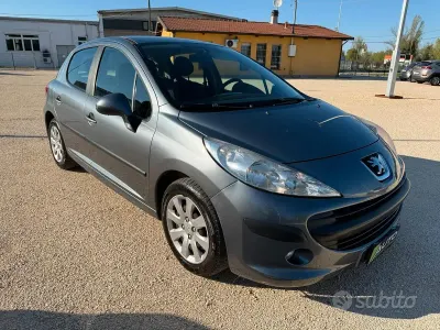 Usata Peugeot 207 73 CV (53 kW) 2009 Grigio Berlina