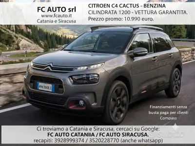 Usata Citroën C4 PureTech 110 CV (80 kW) 2020 Grigio Berlina