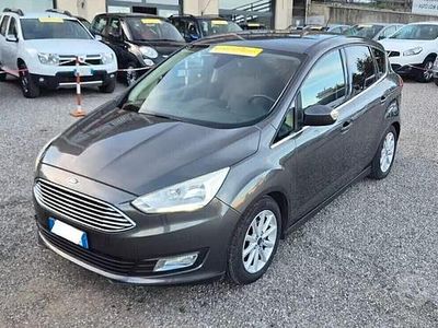 Begagnad Ford C-MAX Titanium 120 HK (88 kW) 2018 Grå Minibuss
