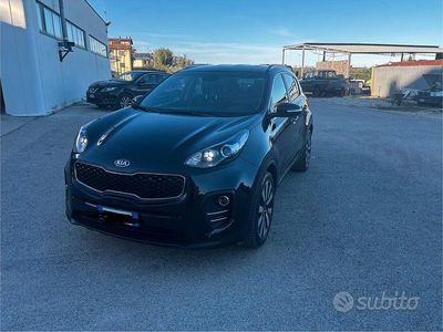 Usata Kia Sportage 116 CV (85 kW) 2017 Nero SUV