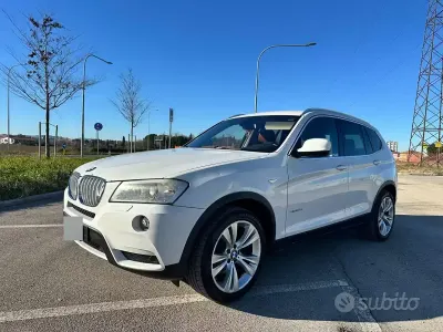Usata BMW X3 184 CV (135 kW) 2011 Bianco SUV