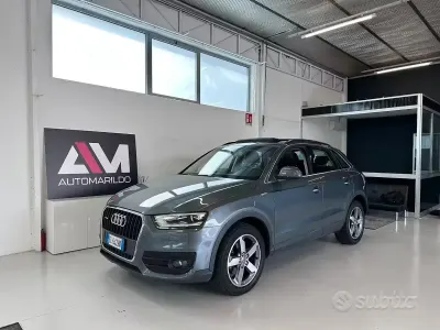 Usata Audi Q3 Advanced Plus 177 CV (130 kW) 2012 Grigio SUV
