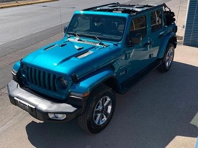 Usata Jeep Wrangler Sahara 200 CV (147 kW) 2021 Blu SUV