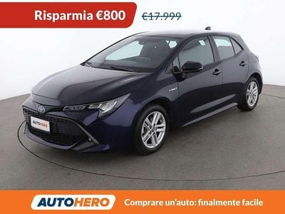 Usata Toyota Corolla Active 98 CV (72 kW) 2021 Blu/azzurro Berlina