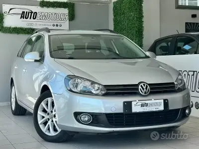 Usata VW Golf VII 105 CV (77 kW) 2013 Grigio Station wagon