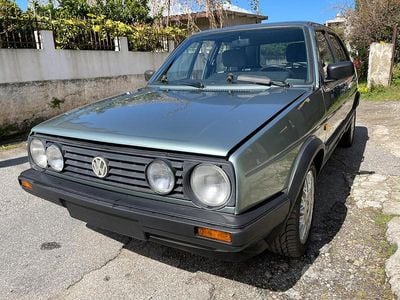 Begagnad VW Golf II GTD 69 HK (50 kW) 1988 Grön Halvkombi