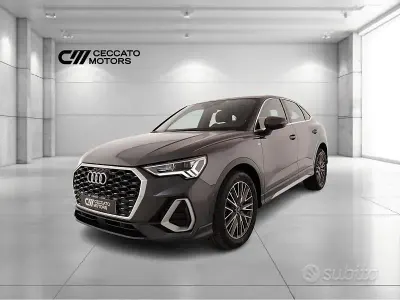 Usata Audi Q3 Sportback S-Line 150 CV (110 kW) 2021 Grigio SUV