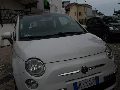 Usata Fiat 500 95 CV (69 kW) 2013 Bianco Berlina