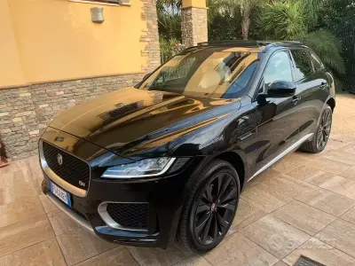 Usata Jaguar F-Pace S 300 CV (220 kW) 2016 Nero SUV