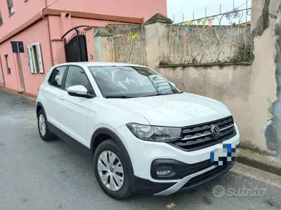 Usata VW T-Cross 95 CV (69 kW) 2021 Bianco SUV