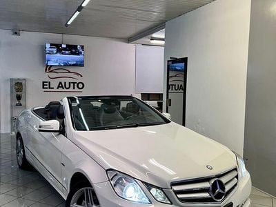 Usata Mercedes E200 184 CV (135 kW) 2011 Bianco Cabrio