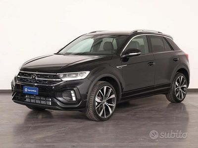 Usata VW T-Roc R-line 150 CV (110 kW) 2023 Nero SUV