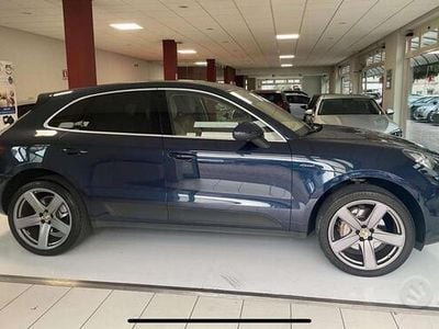 Usata Porsche Macan 250 CV (183 kW) 2015 Blu SUV