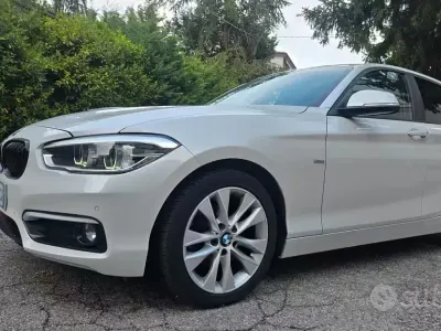 Usata BMW 116 Sport Line 116 CV (85 kW) 2017 Nero Utilitaria