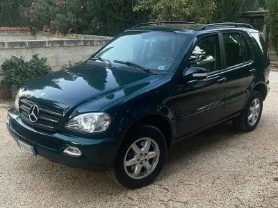 Usata Mercedes ML400 250 CV (183 kW) 2002 Verde SUV