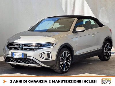 Usata VW T-Roc Cabriolet Style 150 CV (110 kW) 2024 Argento Cabrio