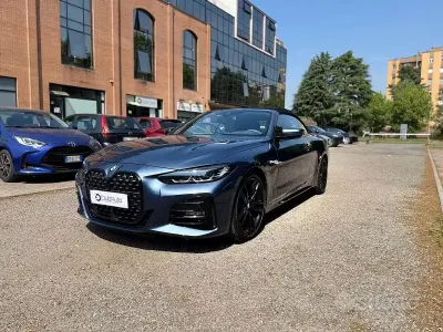 Usata BMW 430 Cabriolet M Sport 258 CV (189 kW) 2021 Blu Cabrio