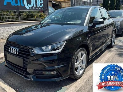 Usata Audi A1 S-Line 95 CV (69 kW) 2018 Nero Berlina