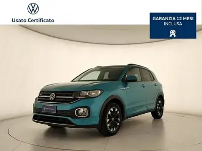 Usata VW T-Cross Sportline 110 CV (80 kW) 2023 Blu SUV