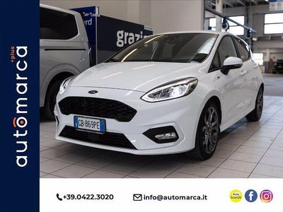 Usata Ford Fiesta ST-Line 95 CV (69 kW) 2020 Bianco Utilitaria