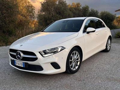 Usata Mercedes A160 Business 95 CV (69 kW) 2019 Bianco Berlina