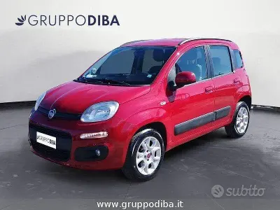 Usata Fiat Panda Pop 85 CV (62 kW) 2012 Rosso Utilitaria