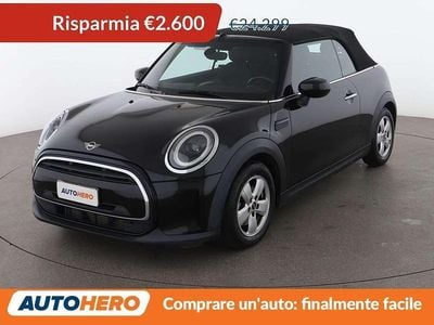 Usata Mini Cooper Cabriolet 136 CV (100 kW) 2021 Nero Cabrio