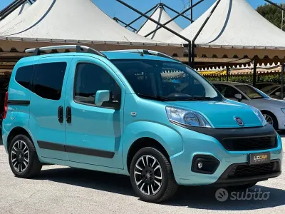 Usata Fiat Qubo Lounge 70 CV (51 kW) 2016 Verde Monovolume