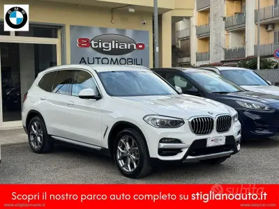 Usata BMW X3 xLine 190 CV (139 kW) 2020 Bianco SUV