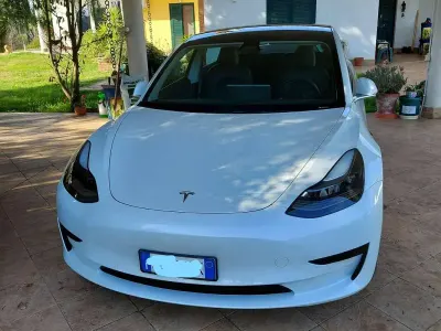 Usado Tesla Model 3 Standard Range 88 kW (120 HP) 2020 Branco Sedan