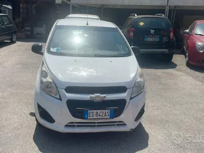 Usata Chevrolet Spark LT 65 CV (47 kW) 2013 Bianco Utilitaria