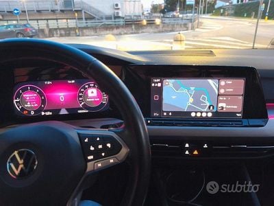 Usata VW Golf VIII 150 CV (110 kW) 2022 Bianco Berlina