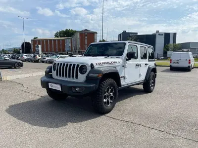 Używany Jeep Wrangler Unlimited Rubicon 2019 Biały SUV
