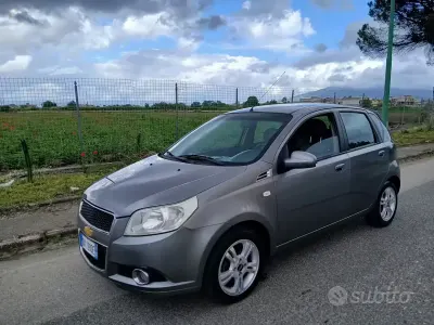 Usata Chevrolet Aveo LT 82 CV (60 kW) 2009 Grigio Berlina