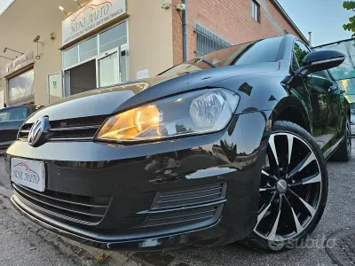Usata VW Golf VII 110 CV (80 kW) 2015 Nero Berlina