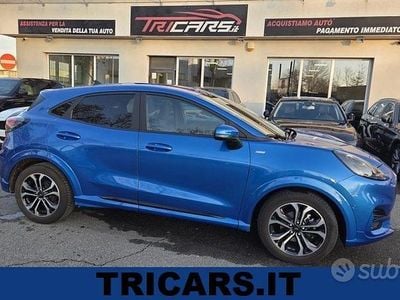 Usata Ford Puma ST-Line 120 CV (88 kW) 2021 Blu SUV