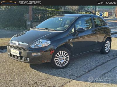 Usata Fiat Punto Evo Dynamic 77 CV (56 kW) 2010 Nero Utilitaria