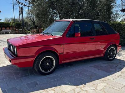 Usata VW Golf Cabriolet 75 CV (55 kW) 1993 Rosso Cabrio