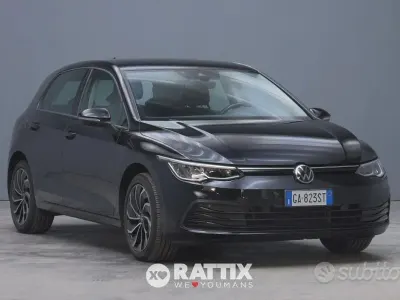 Usata VW Golf VIII Life 150 CV (110 kW) 2020 Nero Berlina