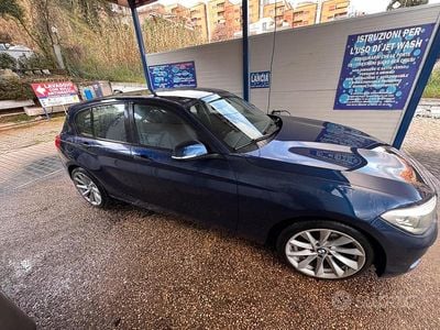 Usata BMW 116 115 CV (84 kW) 2015 Blu Utilitaria