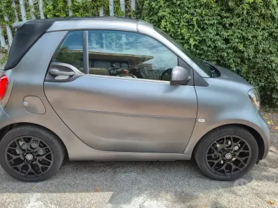 Begagnad Smart ForTwo Cabrio 90 HK (66 kW) 2019 Grå Cab