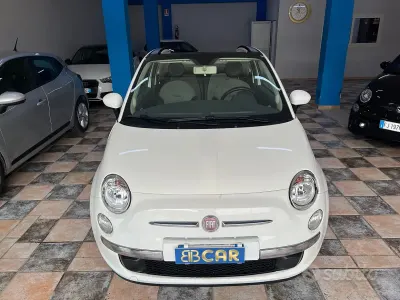 Usata Fiat 500C Lounge 95 CV (69 kW) 2011 Bianco Cabrio